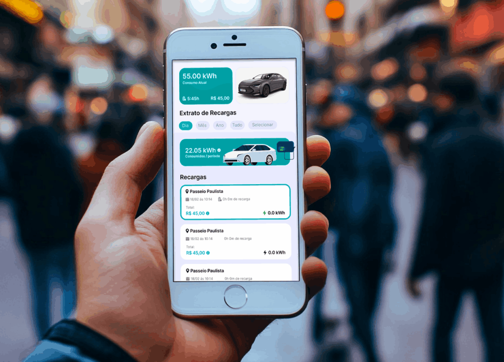 For this project, I completely re-designed Zuuz Mobilidade Elétrica's charging app, taking it from a difficult, unfriendly interface to a modern, streamlined experience.