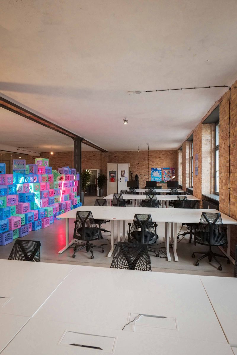 Zukunftsfähige Einrichtung für Coworking und Events