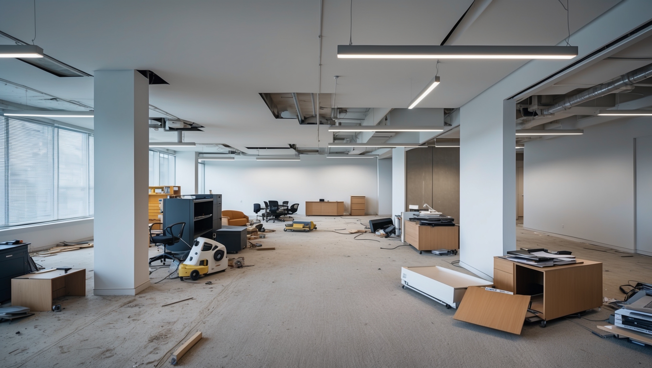 Rückbau Büro – Professionelle Demontage und Entsorgung