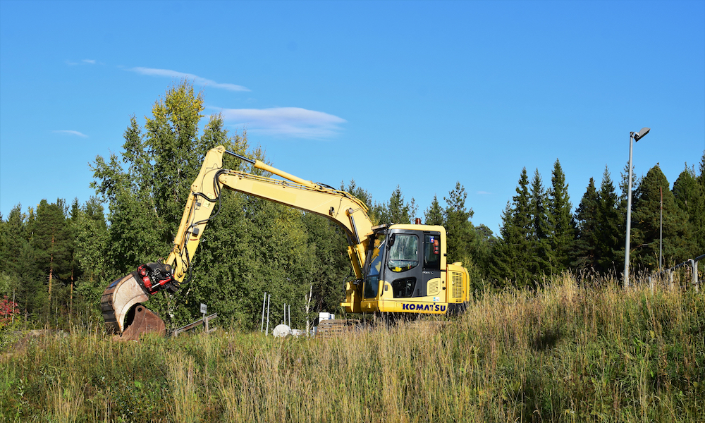 Grävning