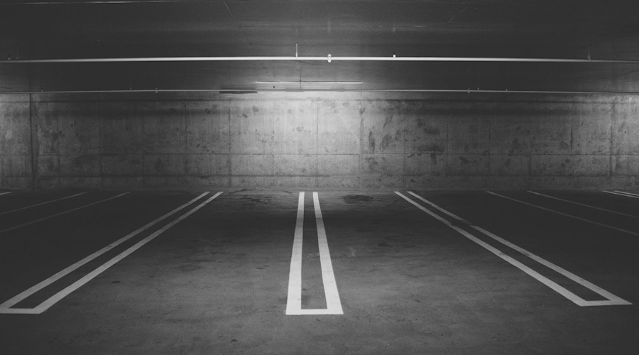 Garage under mark