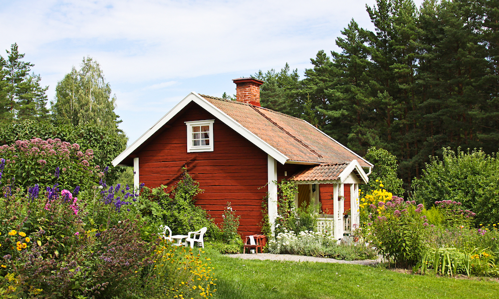 tillbyggnad av stugor