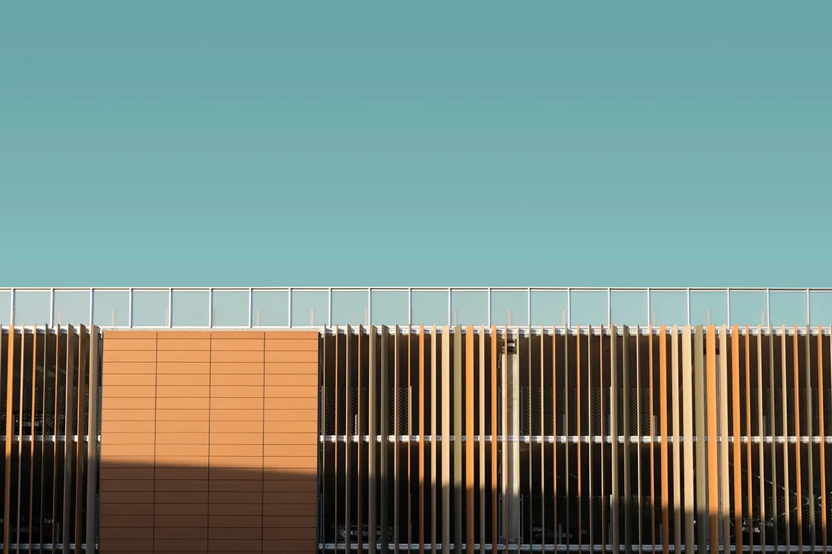 Architecture with modern style.