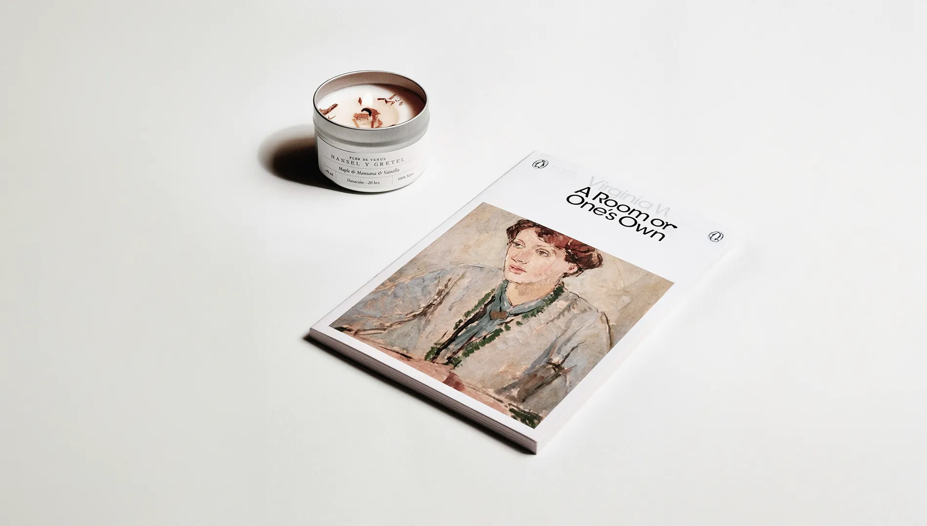 a magazine and coffee in white background.