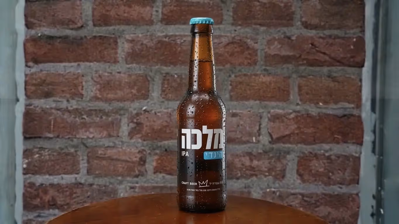 Malka Beer 330ml — Israeli craft beer available at Mezzave Amsterdam