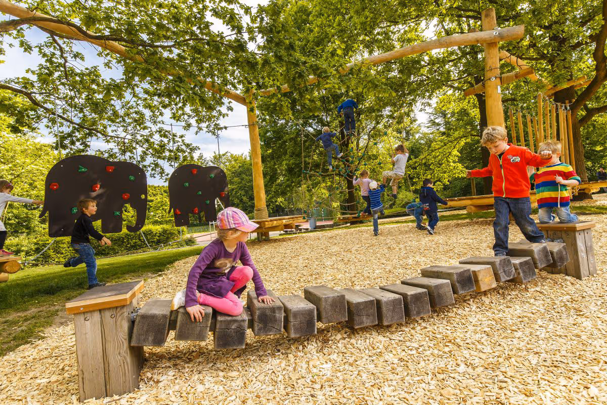 Kleinkinder Kletterparcours