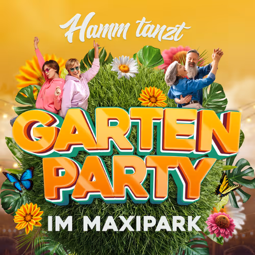 Gartenparty im Maxipark 29.8.2026 Vorverkauf gestartet