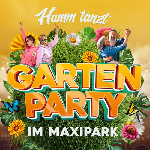 Gartenparty im Maxipark 29.8.2026 Vorverkauf gestartet