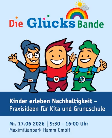 Die GlücksBande – Kinder erleben Nachhaltigkeit, Fortbildung für ErzieherInnen