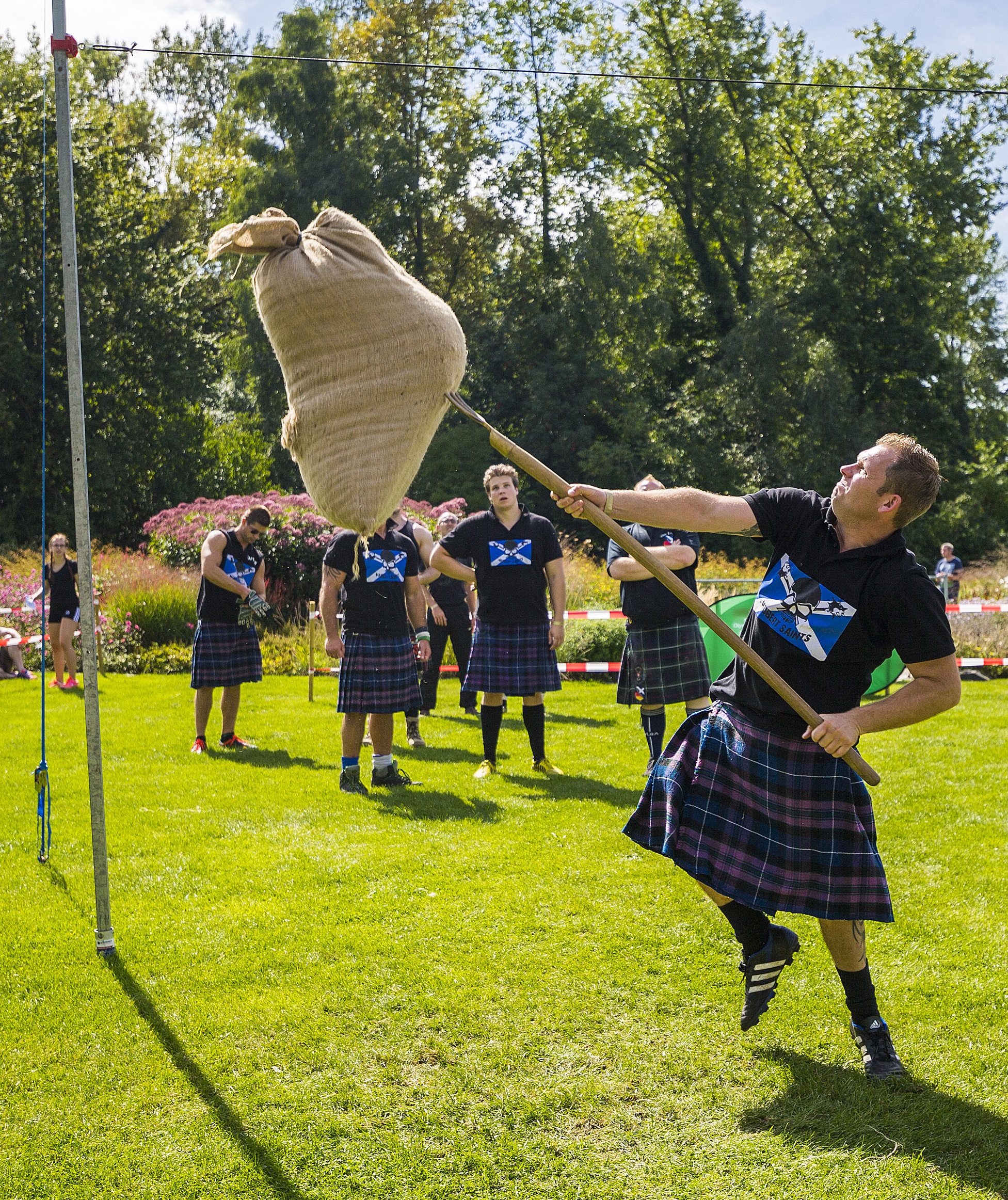 Highlandgames 22. August | Kinder-Highlandgames 23. August | schottische Clans übernehmen das Kommando