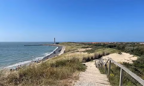 Küstenlandschaft und Dünen bei Westkapelle