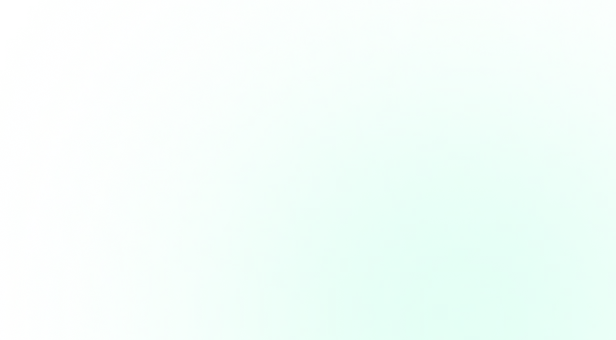 Abstract turquoise and green gradient with blurred circular patterns radiating from the top left corner.