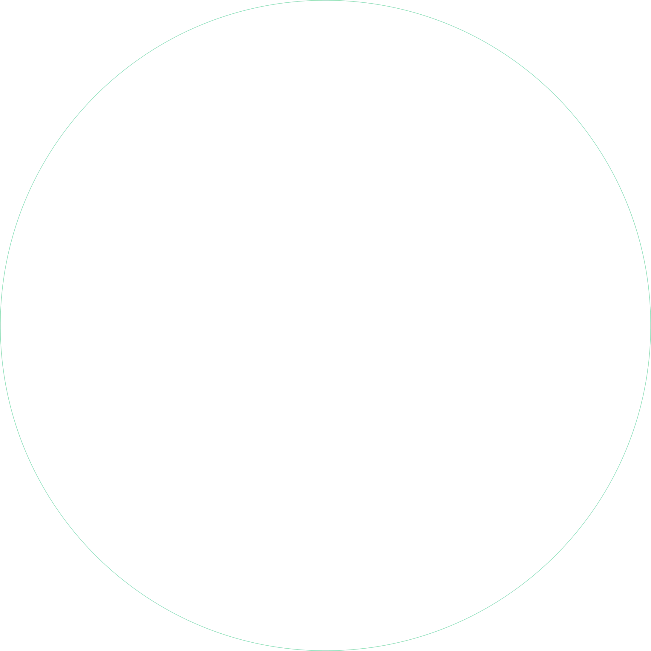 Thin light green ellipse outline on a transparent background.