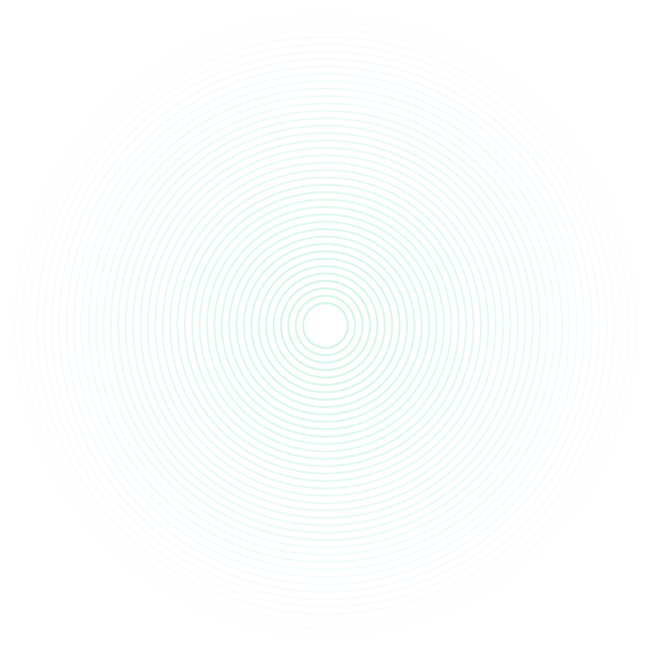Circular pattern formed by concentric green lines and symmetrical black dashes on a gray background.