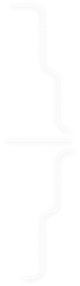 Black curly brace bracket symbol used for grouping or enclosing text.