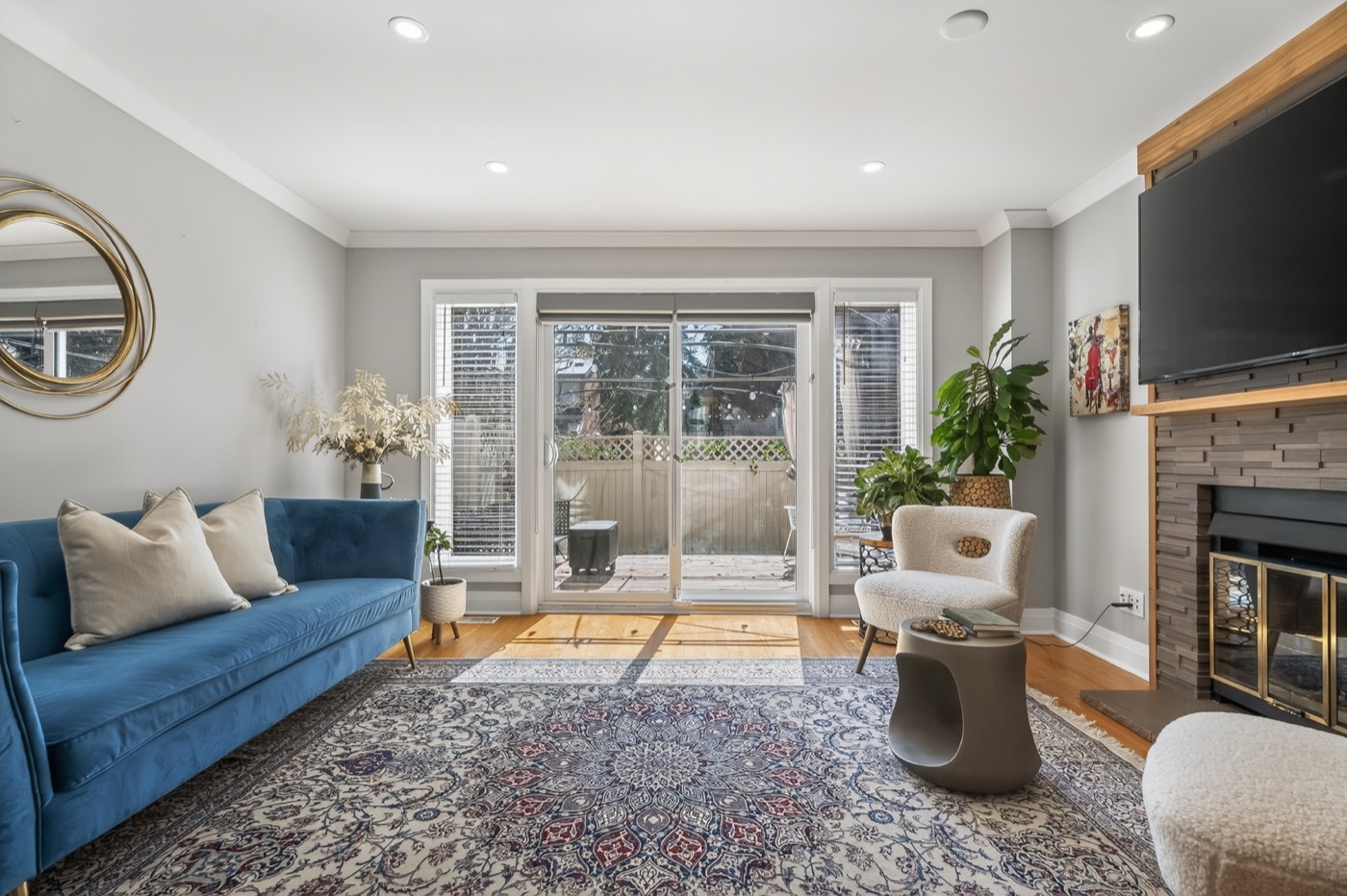 Interior of an Old Ottawa East listing
