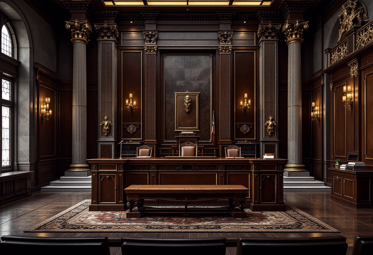 image of courtroom
