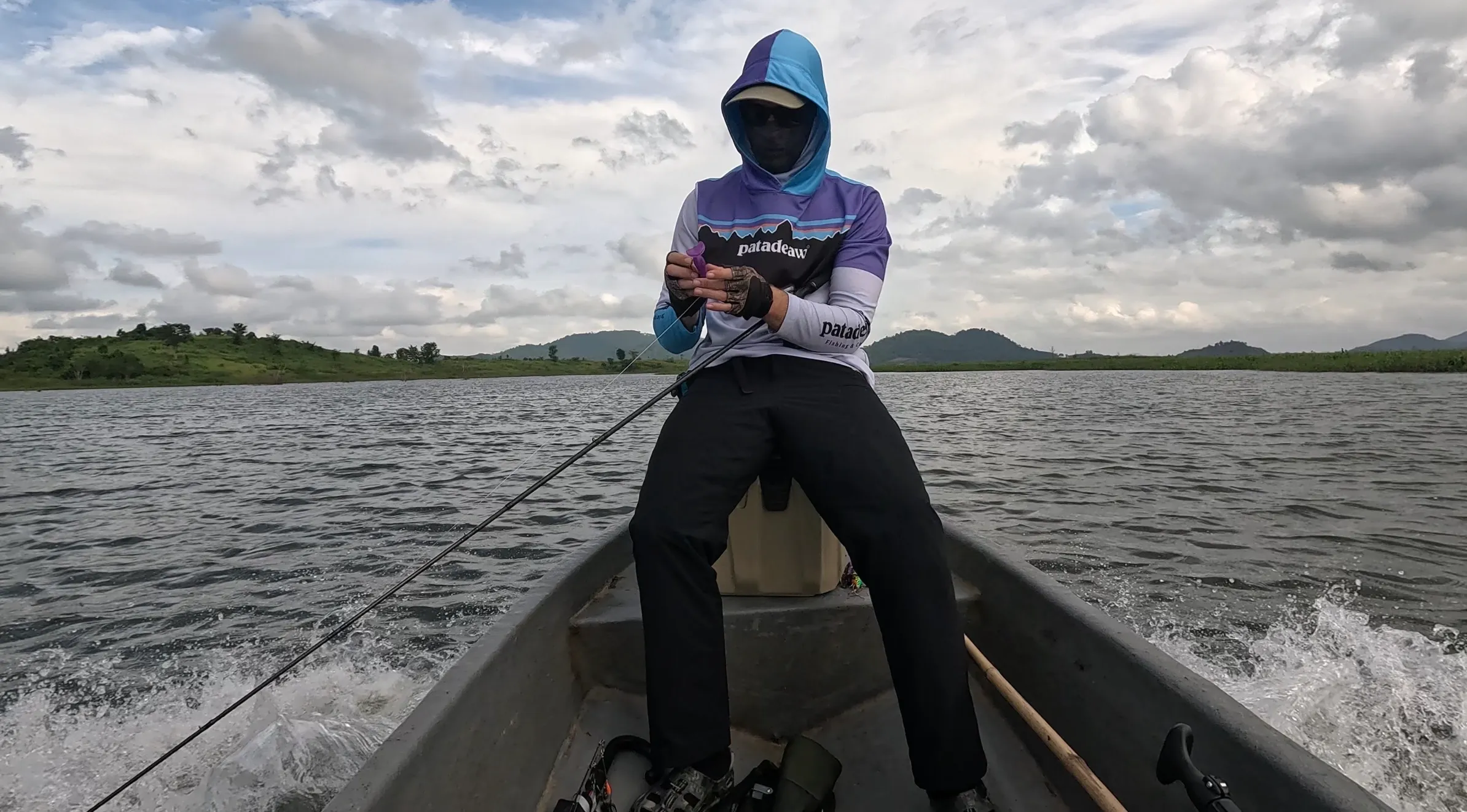 Patience and repeated casting paid off with this mama giant snakehead