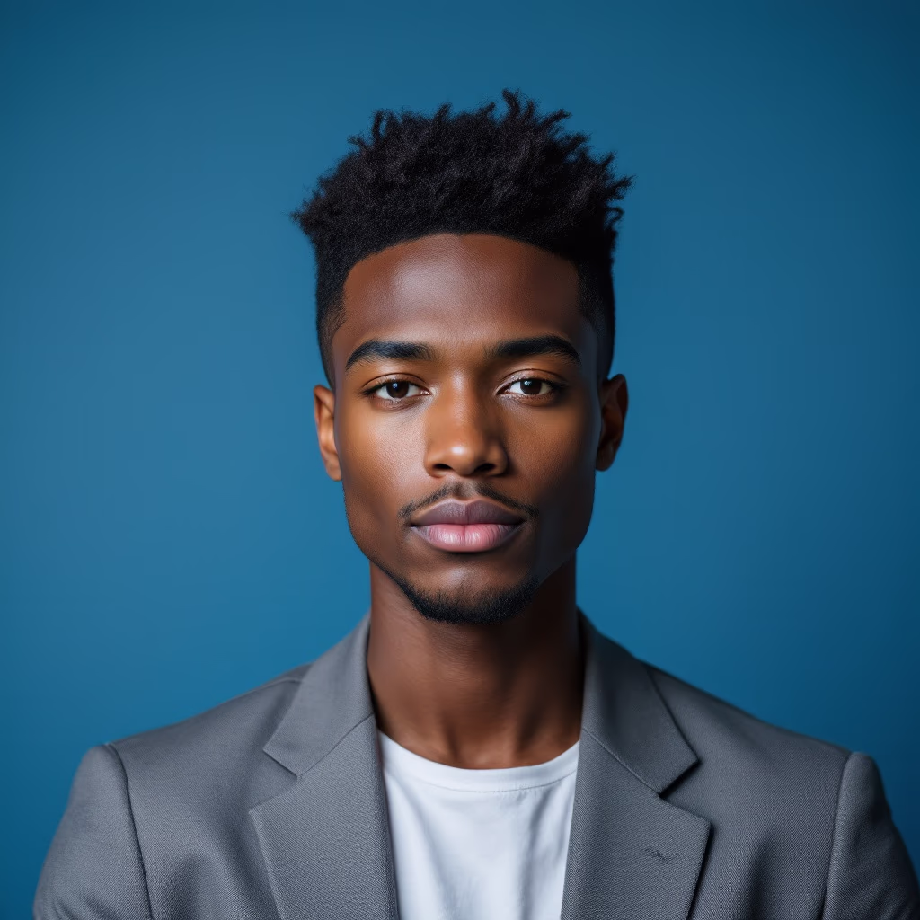 <subject>[headshot] image of customer (for an edtech)</subject>