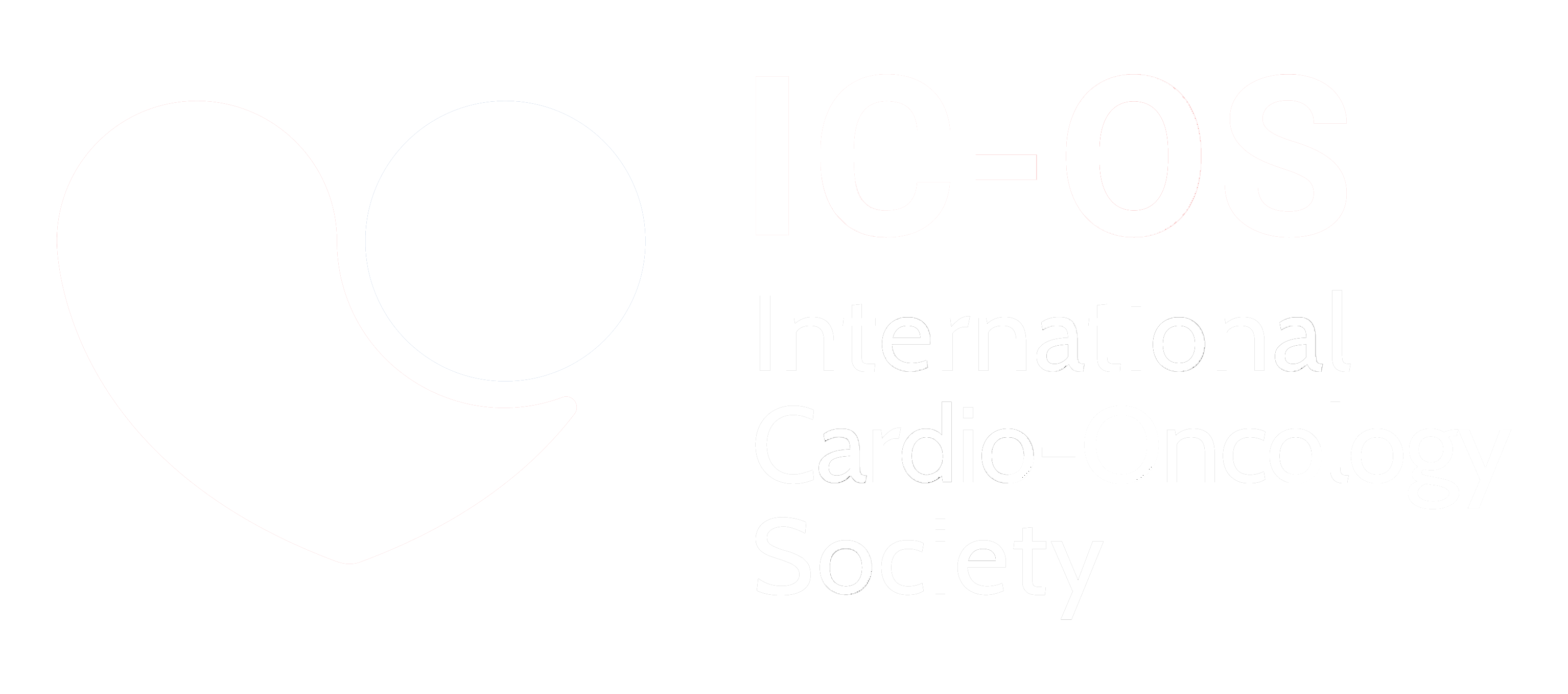 Logo of the International Cardio-Oncology Society featuring a stylized heart with a circle and the text 'IC-OS International Cardio-Oncology Society'.