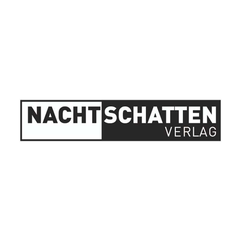 Logo displaying the text 'NACHT SCHATTEN VERLAG' in bold, uppercase letters with a black and white color scheme.
