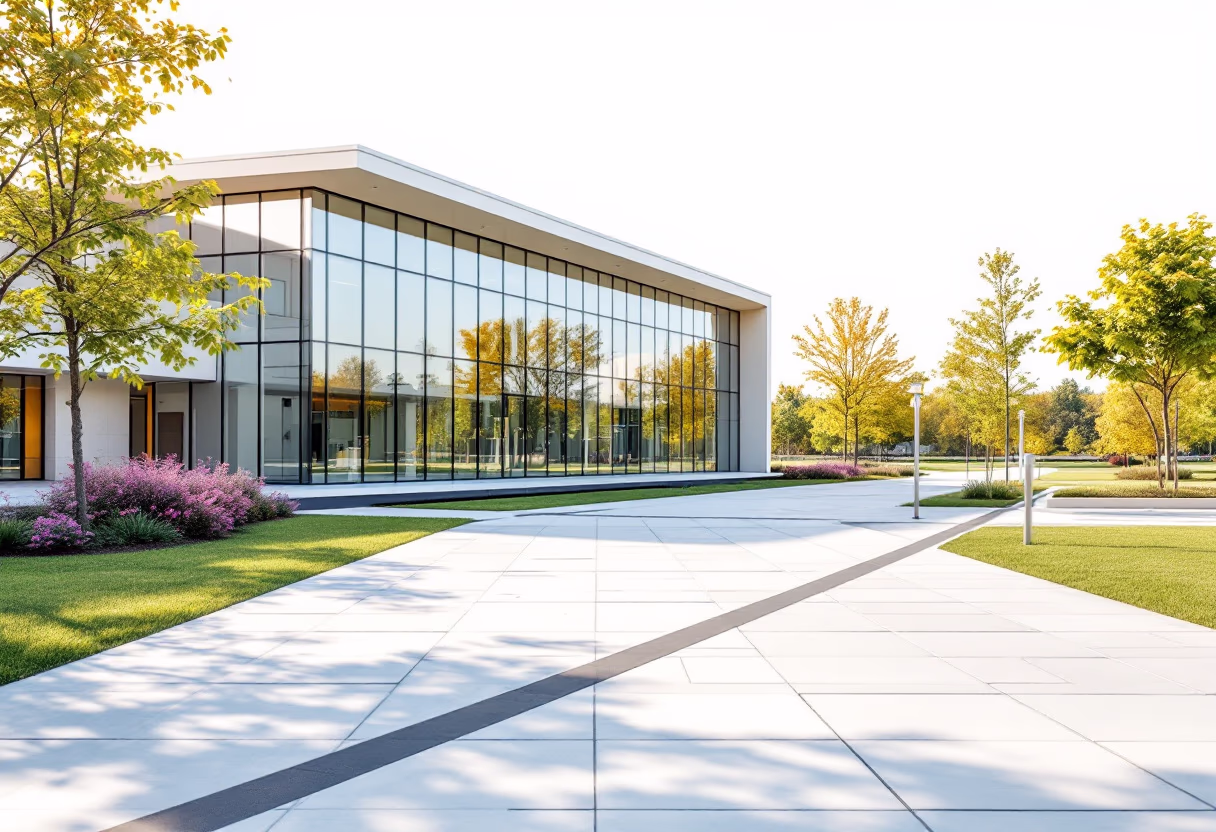 image of a school campus (for a edtech)