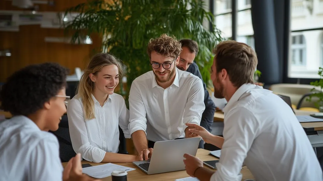 Team working together