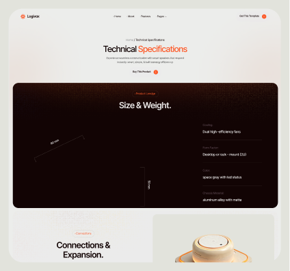 Technical Specification Page
