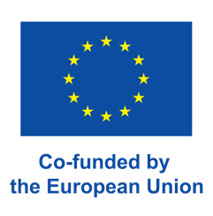 A logo of EU co-foundation