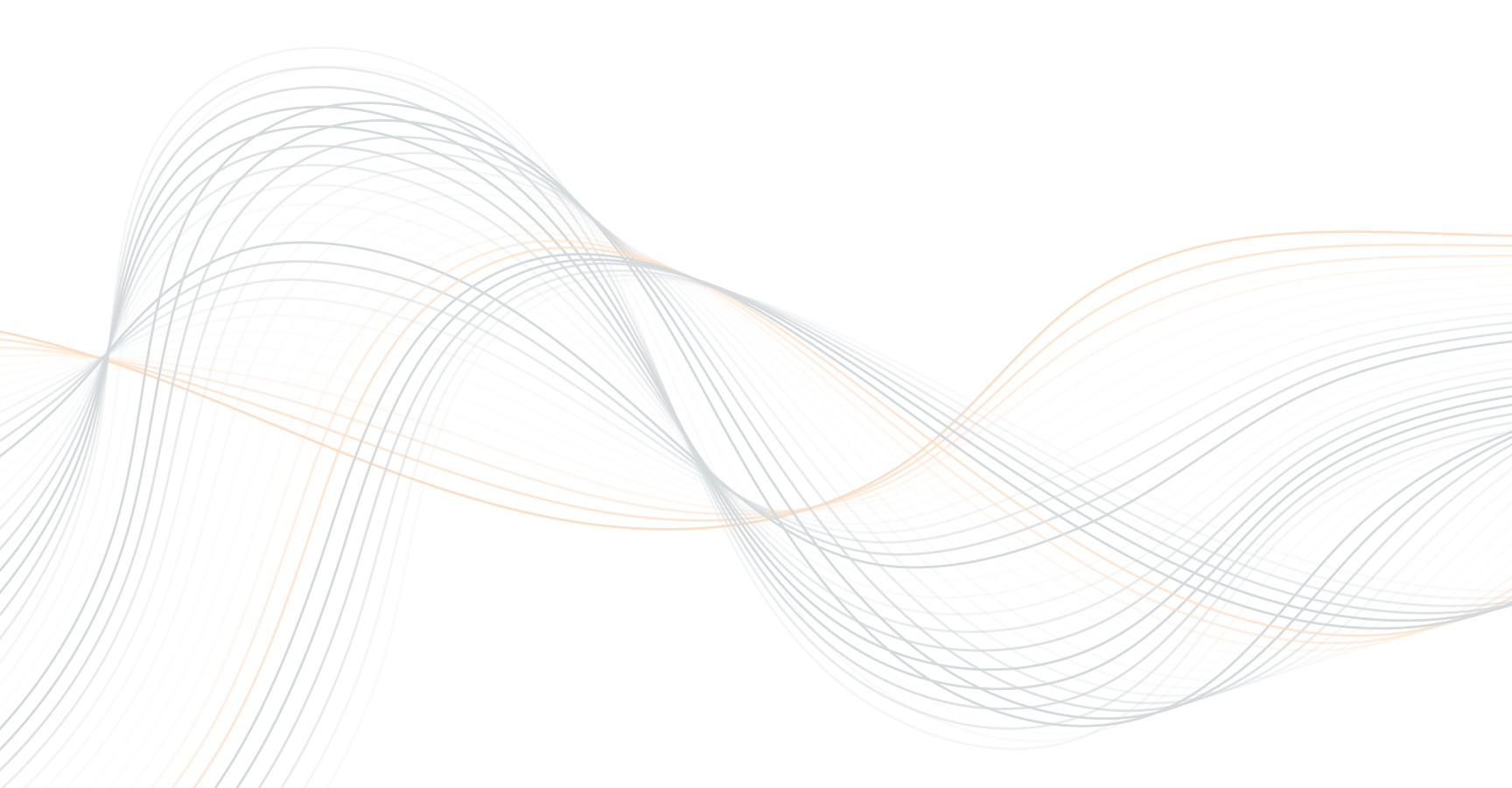 Decorative wavy lines in the background.