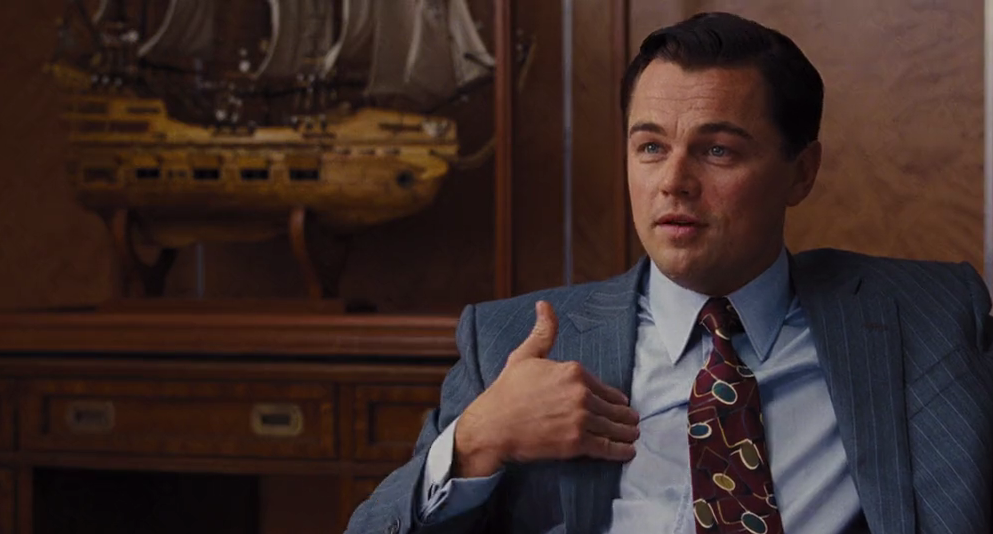 Jordan Belfort from The Wolf of Wall Street