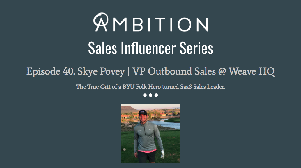 sales influencer james carbary