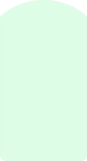 Rounded rectangular card with a pale green background and no visible text or graphics.