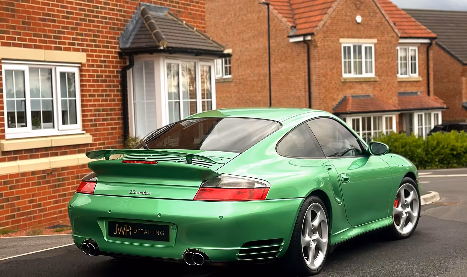 Green car