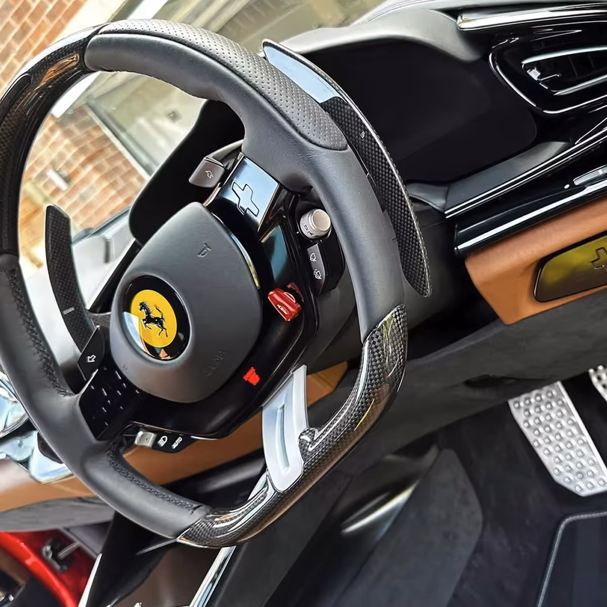 ferrari steering wheel