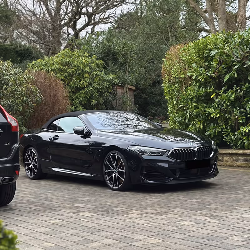 Black car - newly detailed