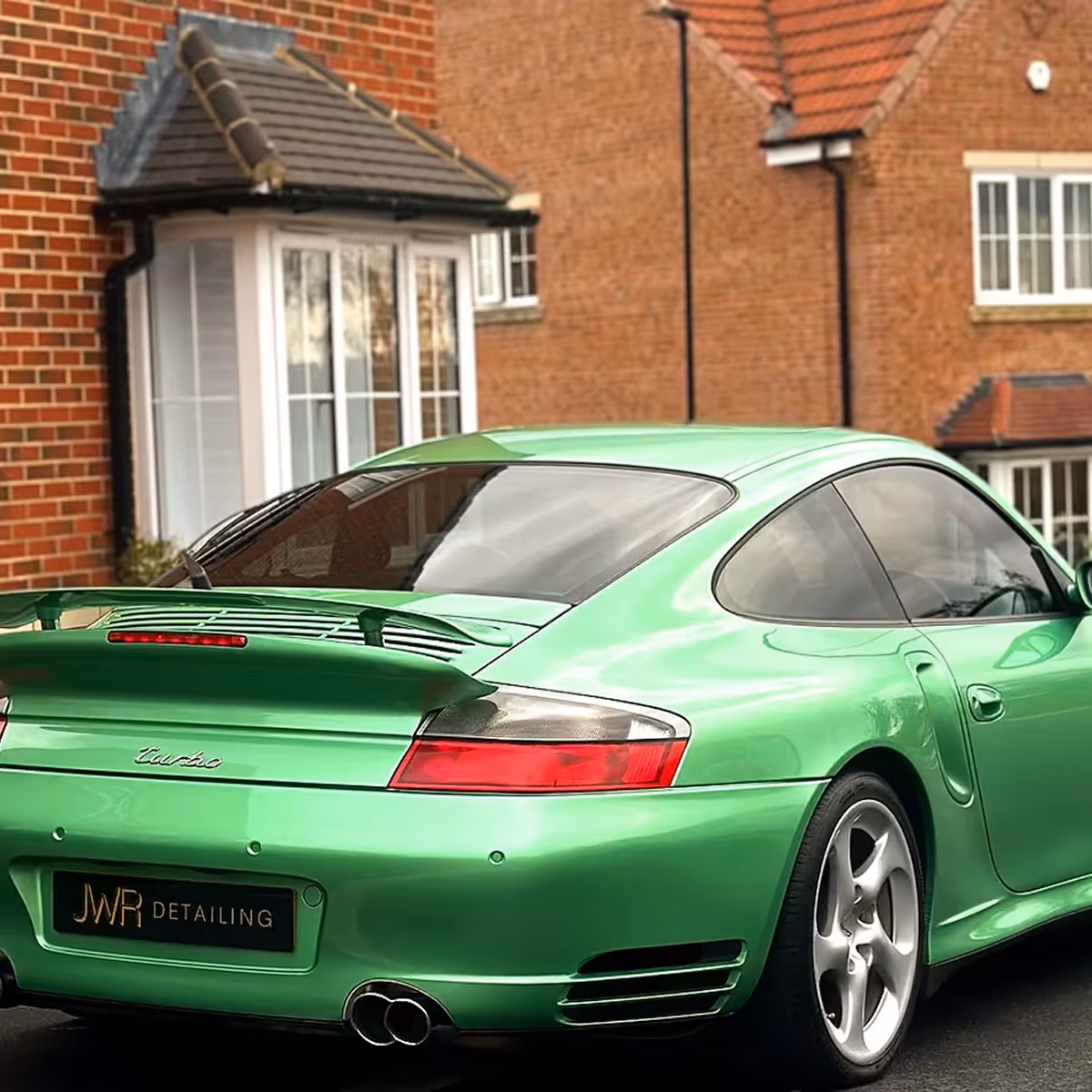 Green car
