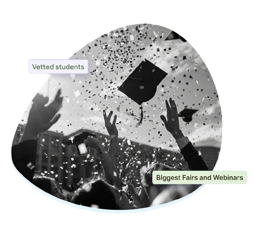 global students recruitment illustration