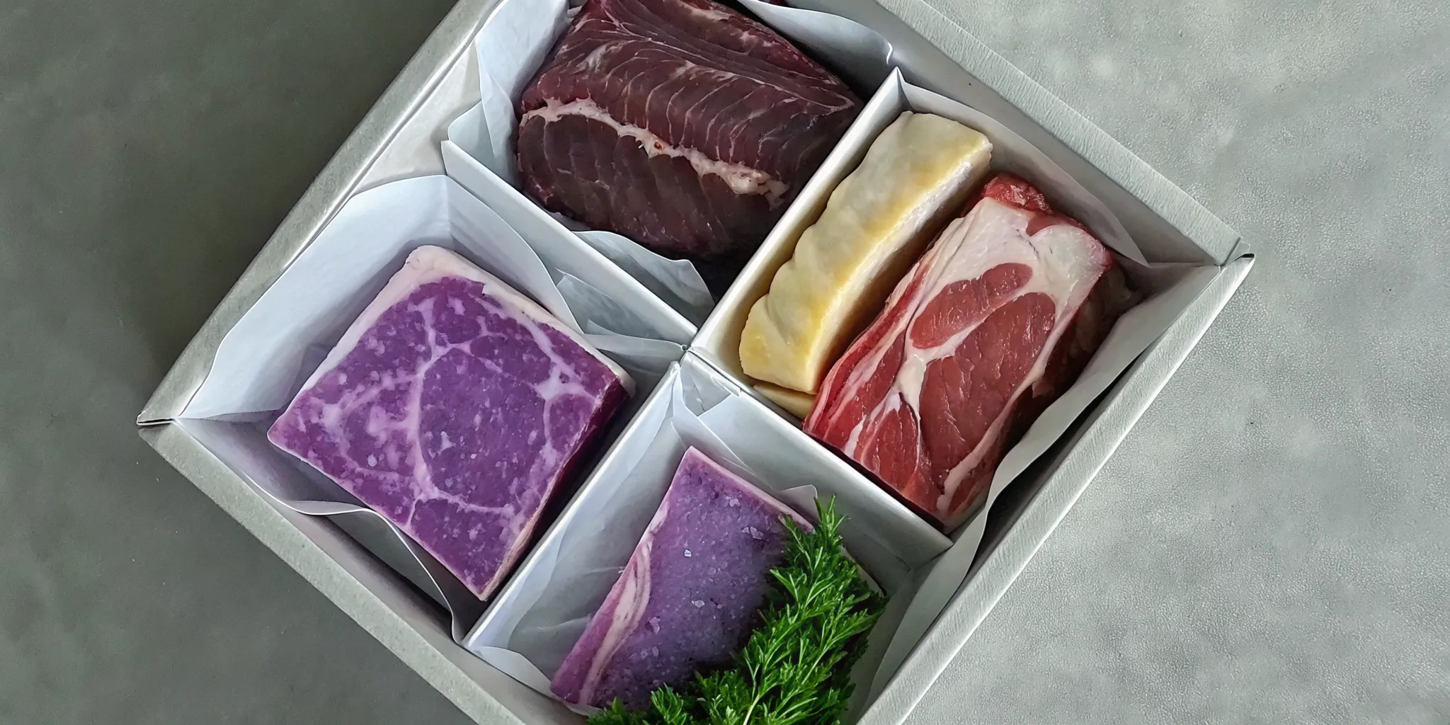 Premium cuts of meat from one of the best subscription boxes for the carnivore diet.