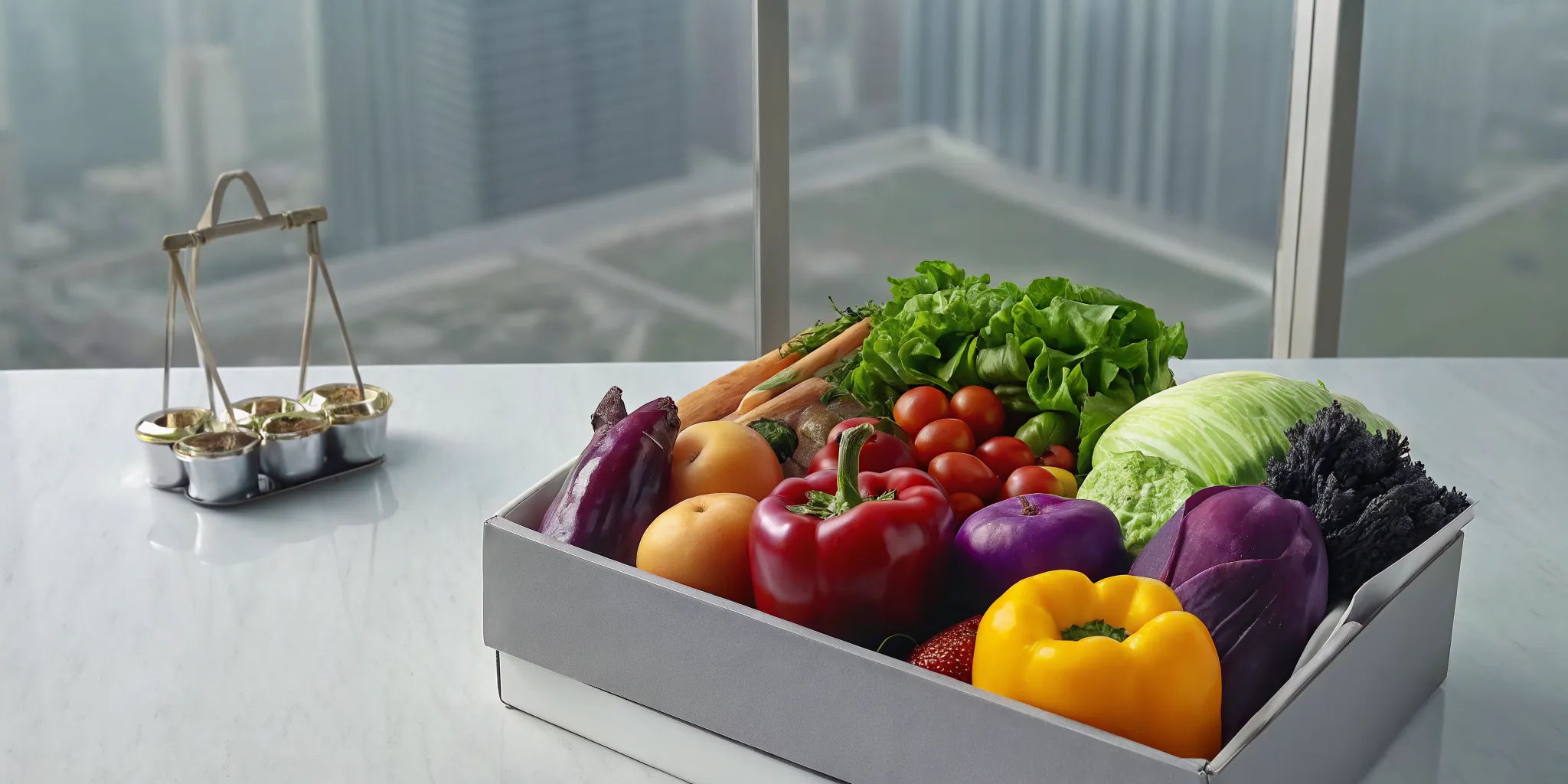 Are fruit and veg boxes cheaper? A box of fresh produce for a cost comparison.