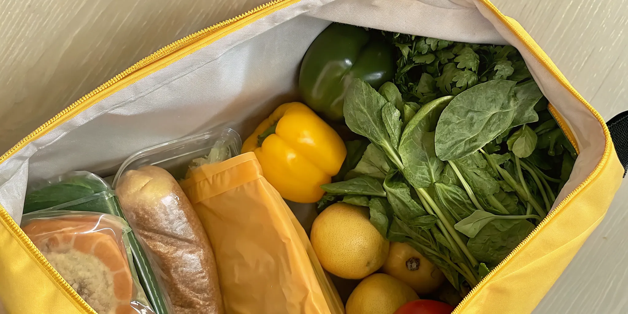 Grocery subscription vs meal kit Canada comparison on a kitchen counter