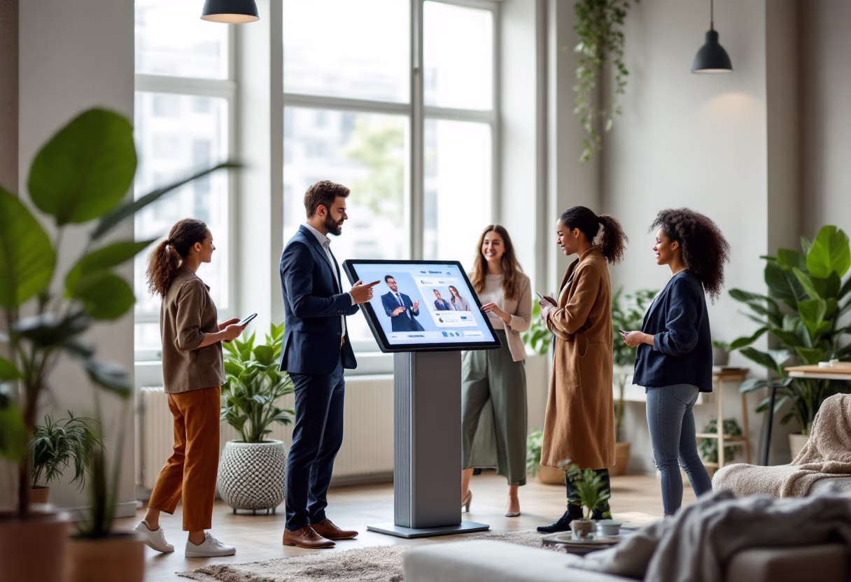 image of tech solutions demonstration (for a hr tech)