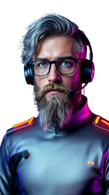 <subject>[headshot] image of customer (for a productivity tools business)</subject>