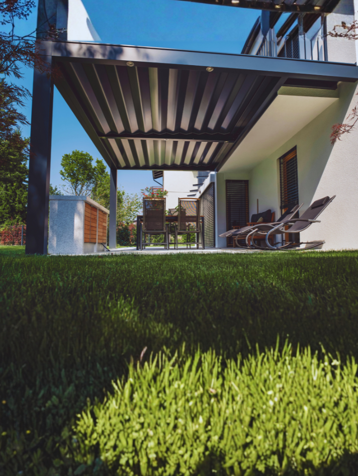 abris de jardin et pose de pergolas (bois, composite, aluminium) au rateau vert