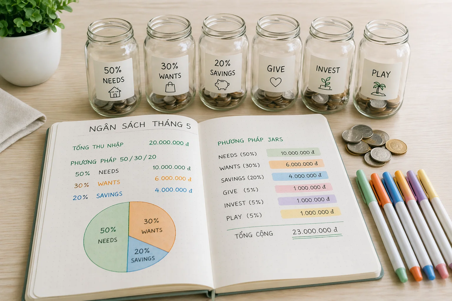 Phương pháp quản lý tài chính JARS