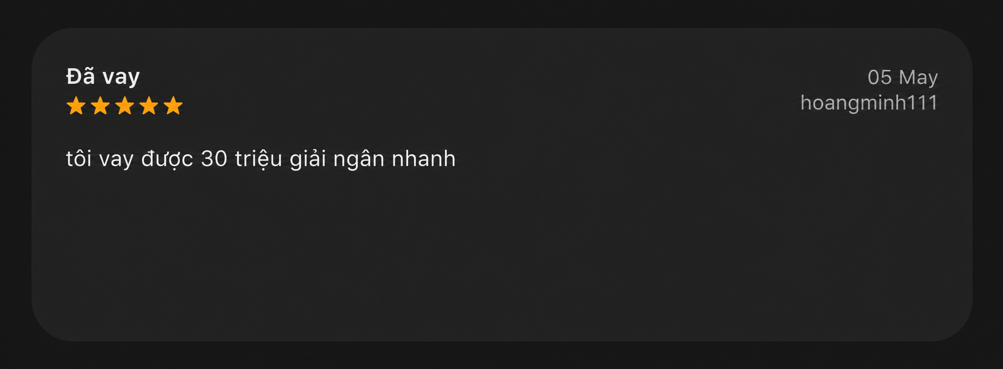 review khách hàng về evo money