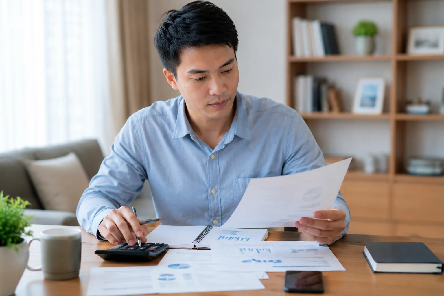 Tính hạn mức được vay theo lương