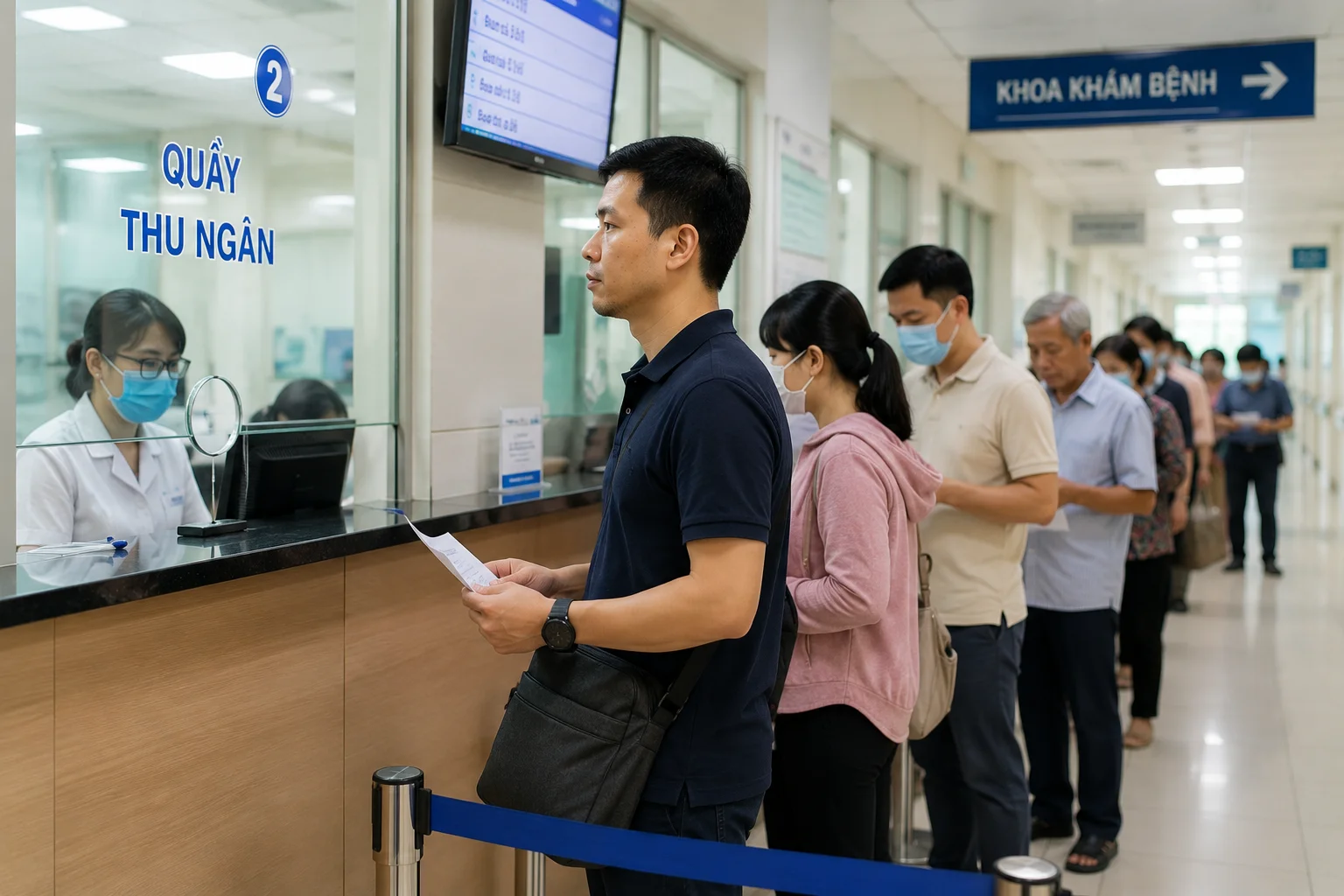 Vay tiền để đóng tạm ứng nhập viện gấp