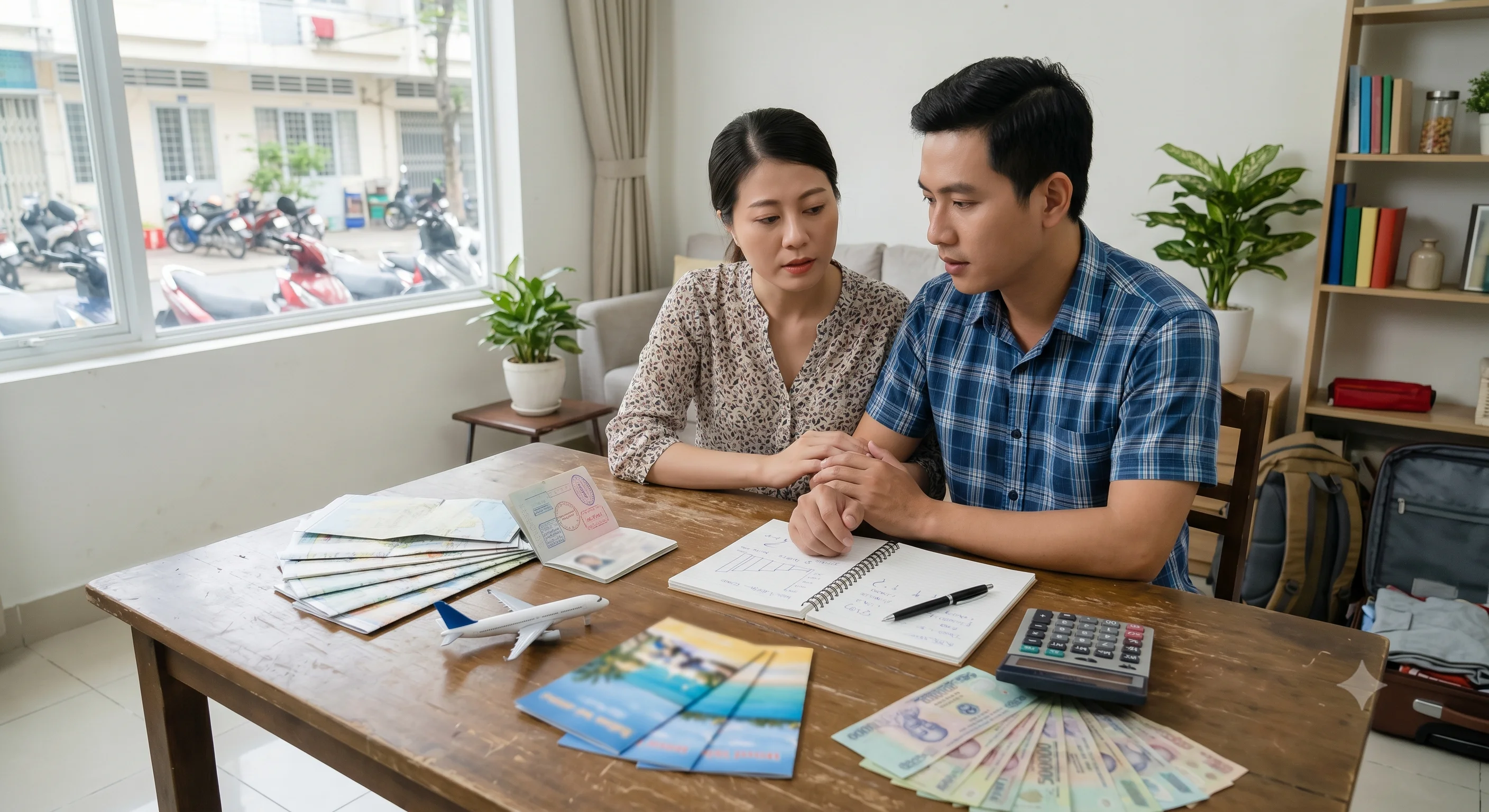 Tính toán chi phí trước khi đi du lịch