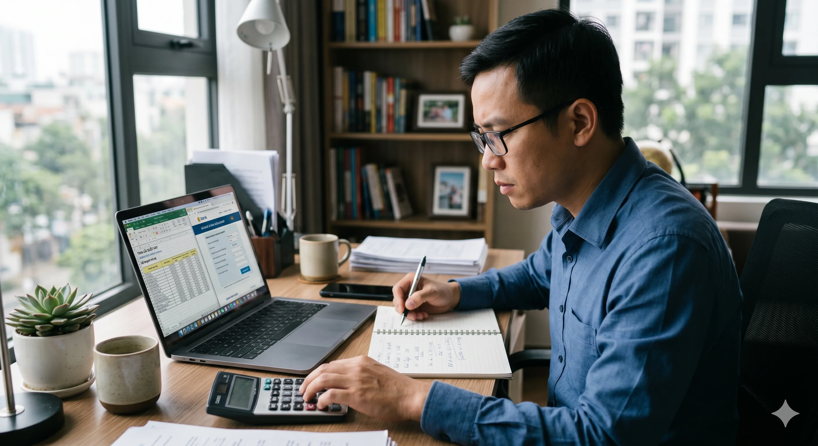 Tính lãi suất vay ngắn hạn